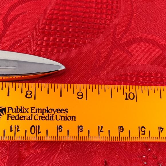 9X BK Oneida Oneidacraft Deluxe Stainless Wintersong Butter Knives - Picture 7 of 12